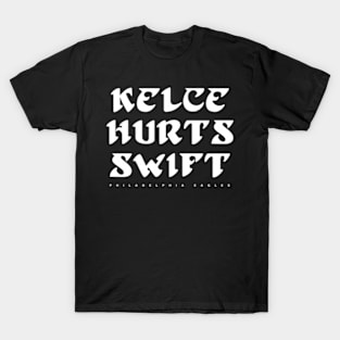 Kelce X Hurts X Swift Philadelphia Eagles T-Shirt